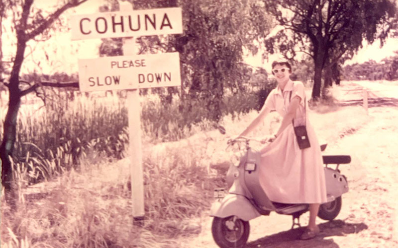 Heather in Cohuna where she established a kindergarten